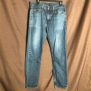 Blue Levi’s 508 Regular Fit Straight Leg Jeans